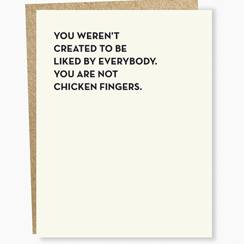 Chicken Fingers Card