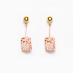 Titlee Delancey Earrings Rose