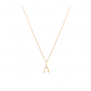 Leah Alexandra Wishbone Necklace