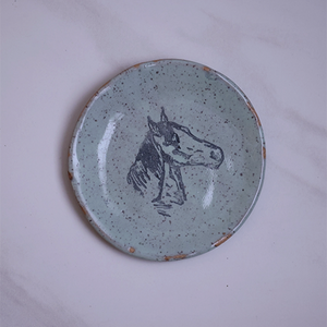 Mini Assiette - Équestre