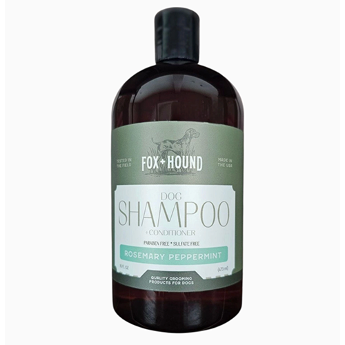 Shampoo pour chiens Fox & Hound au romarin et à la menthe poivrée