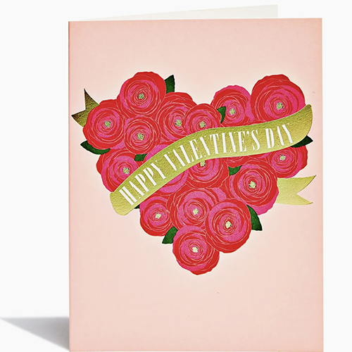 Valentine Rose Card