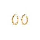 Leah Alexandra Twist Hoops