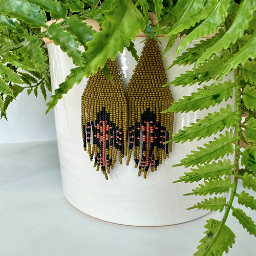 Nell Beaded Earring