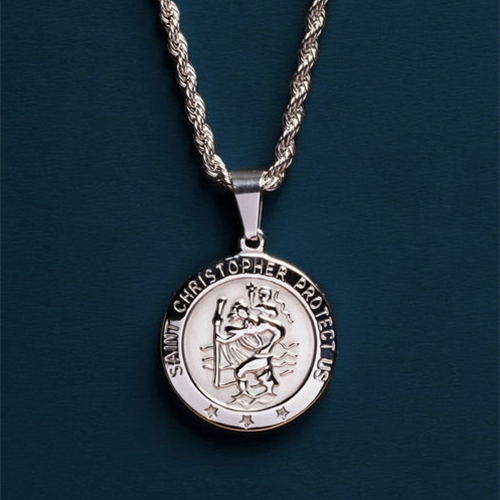 Waterproof St. Christopher Pendant