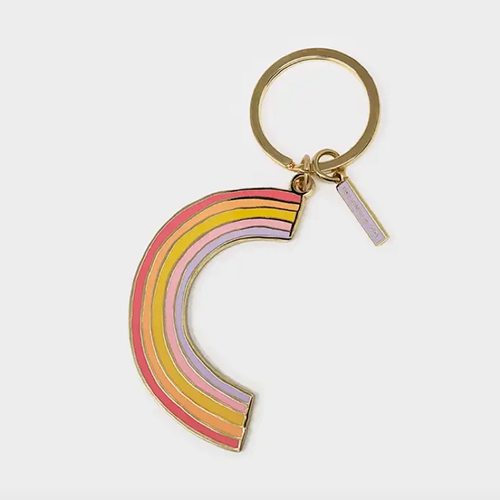 Porte-clés arc-en-ciel