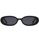 Le Specs Outta Love Black Sunglasses