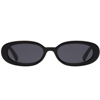 Le Specs Outta Love Black Sunglasses