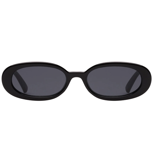 Le Specs Outta Love Black Sunglasses