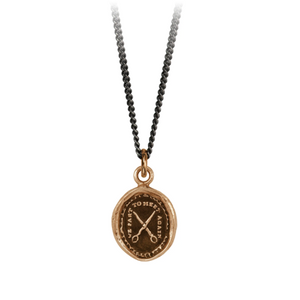 Pyrrha We Part To Meet Again Pendant  18"