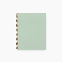 Cahier Appointed Vert Minéral Vide