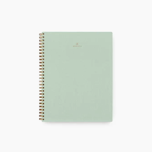 Appointed Notebook Mineral Green Blank