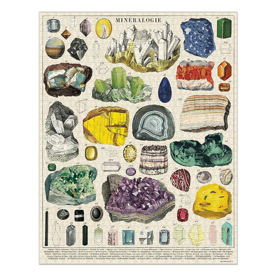 Puzzle Cavallini - Minéralogie