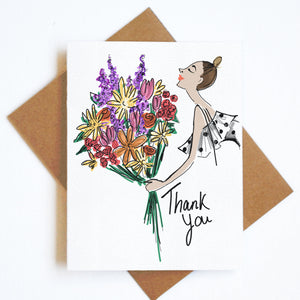 Card Thank You Bouquet