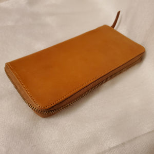 Meyelo Nubuck Zipper Wallet