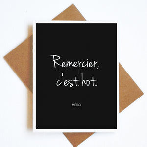 Card Remercier