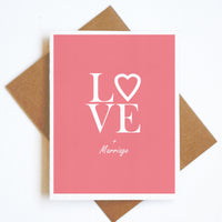 Card Love & Marriage