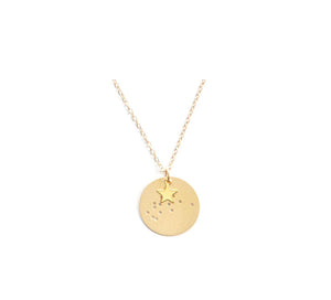 Julie Nolan -  14 kt Dipped Zodiac Necklace