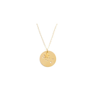 Julie Nolan -  14 kt Dipped Zodiac Necklace