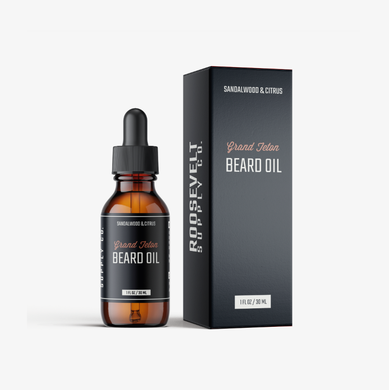 ROOSEVELT SUPPLY CO - Huile à barbe Grand Teton