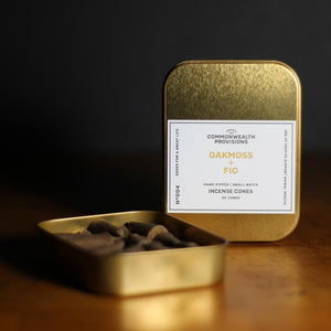 Commonwealth Provisions  Incense Oakmoss & Fig