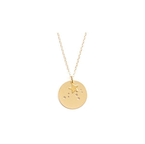 Julie Nolan -  14 kt Dipped Zodiac Necklace