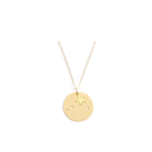 Julie Nolan -  14 kt Dipped Zodiac Necklace