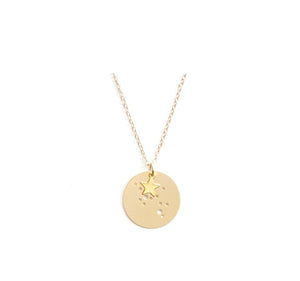 Julie Nolan -  14 kt Dipped Zodiac Necklace