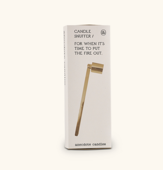 Brass candle snuffer
