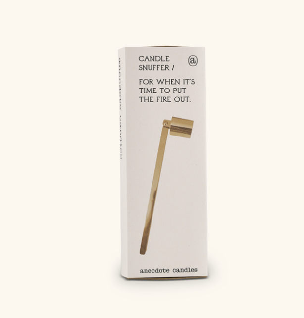 Brass candle snuffer