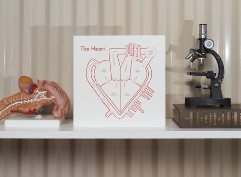 Archie's Press Print "The Heart"