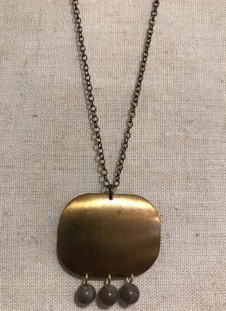 Labradorite Sphere Necklace