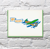 Carte Joyeux Anniversaire Avion