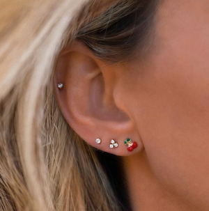 Leah Alexandra Cherry Studs
