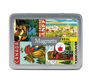 Cavallini Canada Magnets