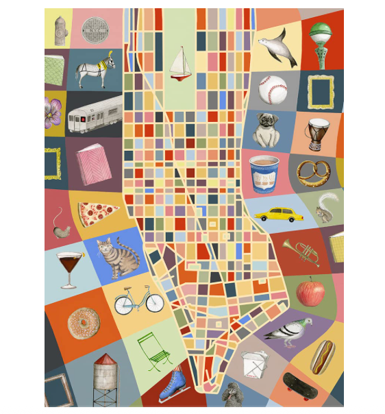 Puzzle magique de Manhattan 500 pièces