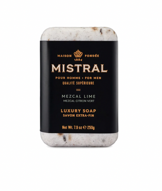 Savon en barre au mezcal Mistral et à la lime