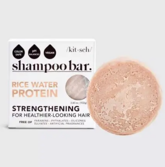 Shampooing solide à la protéine d'eau de riz Kitsch