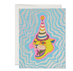 Card Party Hat Cat