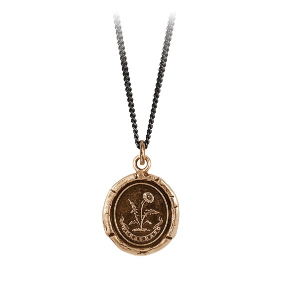 Pyrrha I Will Endure Necklace 18"