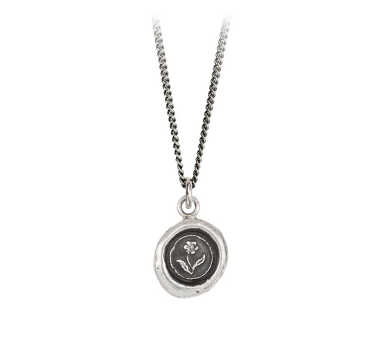 Pendentif Pyrrha Rose 18"