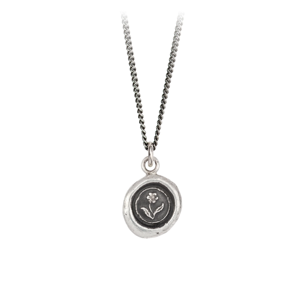Pyrrha Rose Pendant 18"