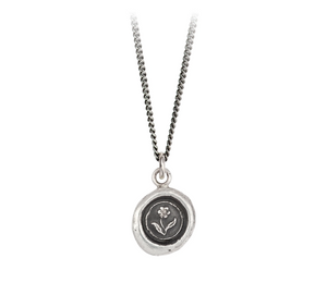 Pyrrha Rose Pendant 18"