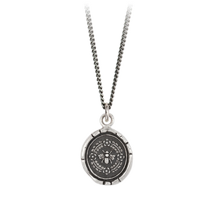 Pyrrha Honeybee Pendant 18"