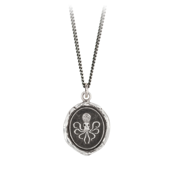 Pyrrha Octopus Necklace 18"