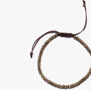 Men's Gear Shaped Bead Bracelet