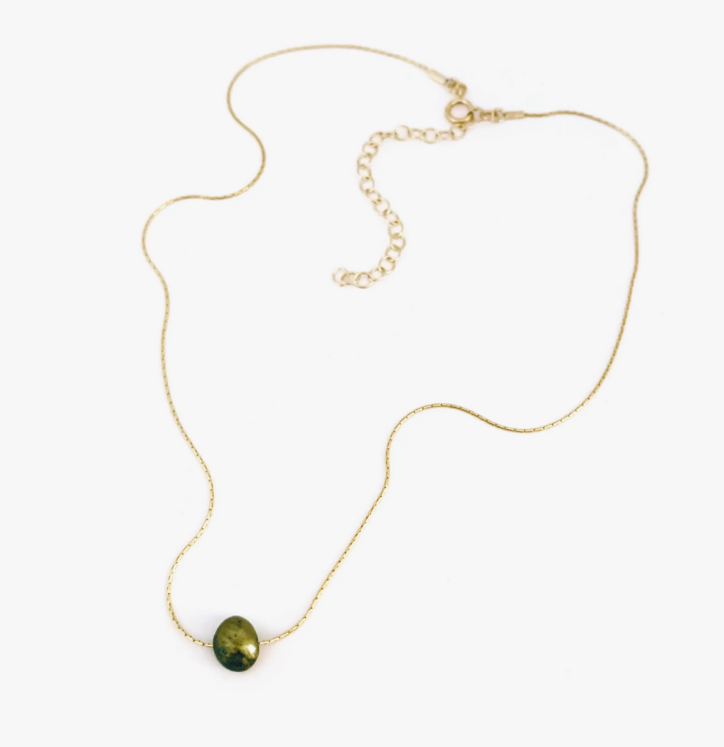 Collier Perla Olive Perle