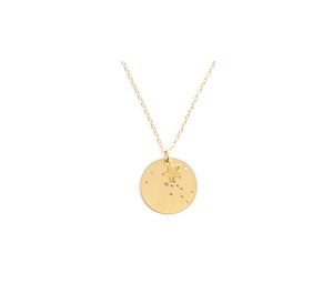 Julie Nolan -  14 kt Dipped Zodiac Necklace