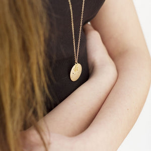 Julie Nolan -  14 kt Dipped Zodiac Necklace